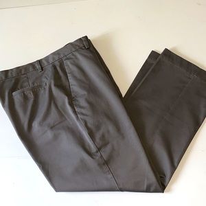 Alfani GreyFlat Front Khaki Plants Waist Size 40x32